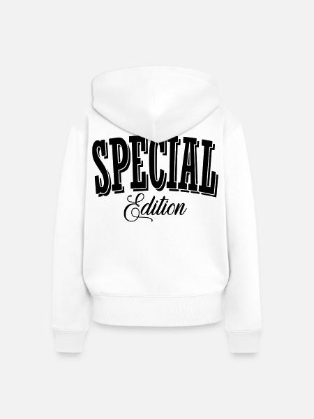 special edition tuner shirt - Frauen Premium Bio Zip Hoodie - Weiß