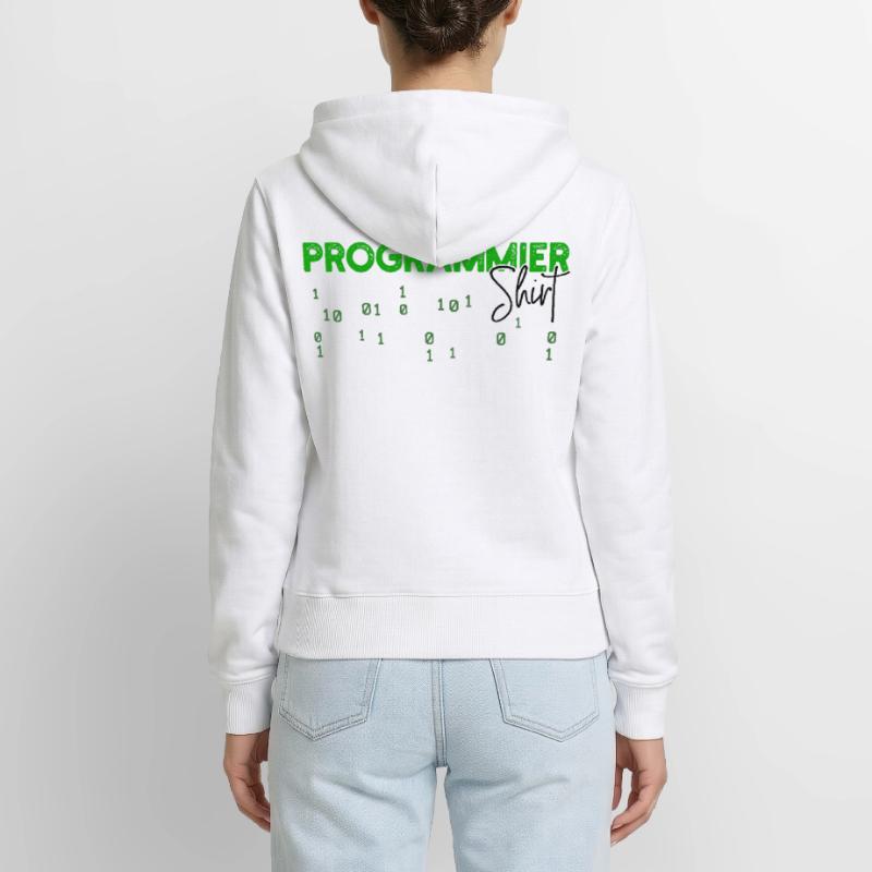 Programmer Developer Code Statement Scripting Women's Premium Organic Zip Hoodie