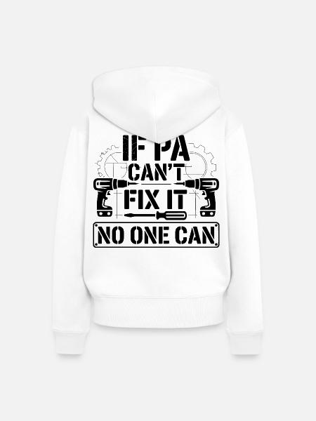 Nachtstille Kontur - Frauen Premium Bio Zip Hoodie - Weiß