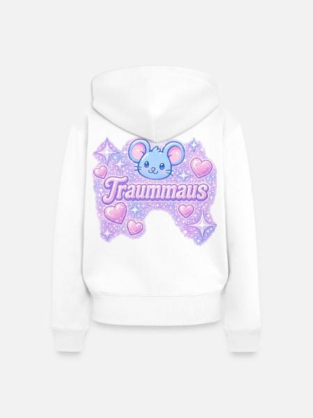 traummaus / y2k Design - Frauen Premium Bio Zip Hoodie - Weiß