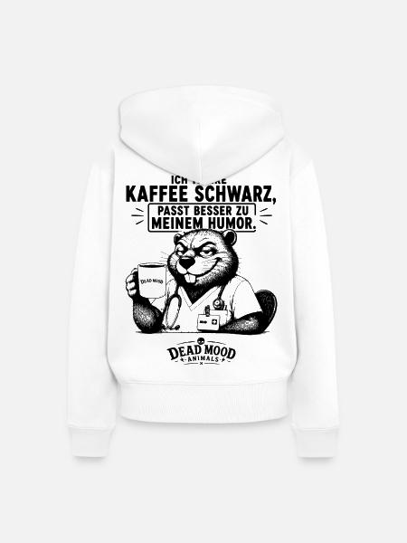 Lustiges Krankenschwester & Pfleger Geschenk - Frauen Premium Bio Zip Hoodie - Weiß