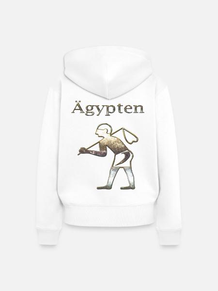 Ägypten 68 - Frauen Premium Bio Zip Hoodie - Weiß