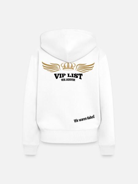 Jugendweihe Gästebuch - Jugendweihe 2026 - Frauen Premium Bio Zip Hoodie - Weiß