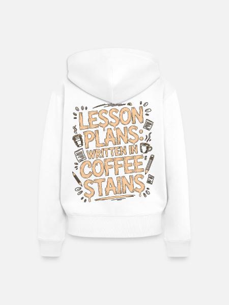 Elementary Teacher Lesson Plans Primary Teacher - Frauen Premium Bio Zip Hoodie - Weiß