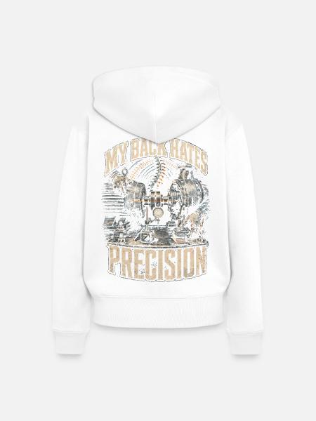 Industriemechaniker Maschinenmonteur - Frauen Premium Bio Zip Hoodie - Weiß