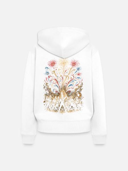 Spielmannszug Blaskapelle - Frauen Premium Bio Zip Hoodie - Weiß