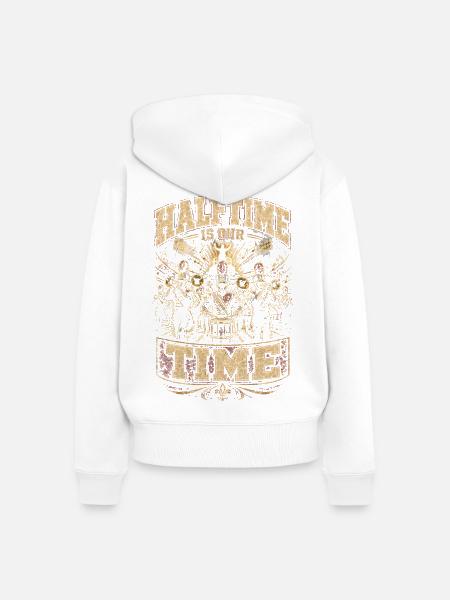 Spielmannszug Blaskapelle Halftime Is Our Time - Frauen Premium Bio Zip Hoodie - Weiß