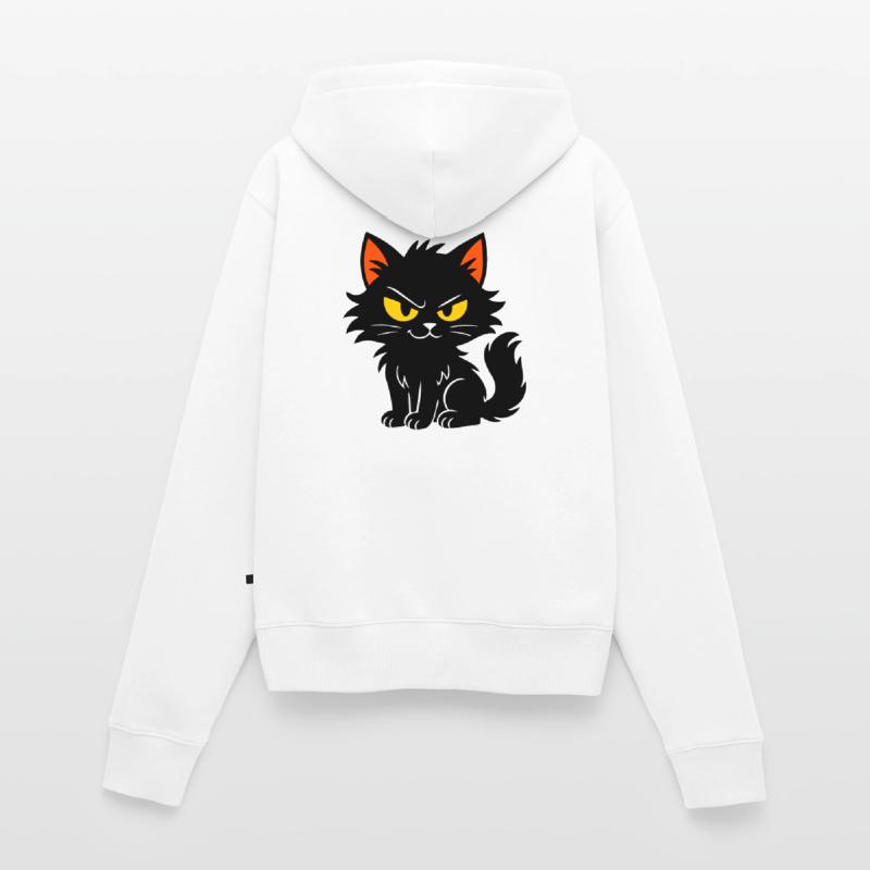 Süßes Kätzchen Frauen Premium Bio Zip Hoodie