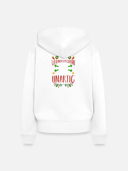 Bogenschütze Bogensport Bogenschießen - Frauen Premium Bio Zip Hoodie - Weiß