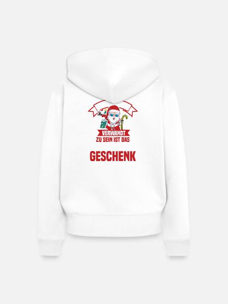 Bogenschütze Bogensport Bogenschießen - Frauen Premium Bio Zip Hoodie - Weiß