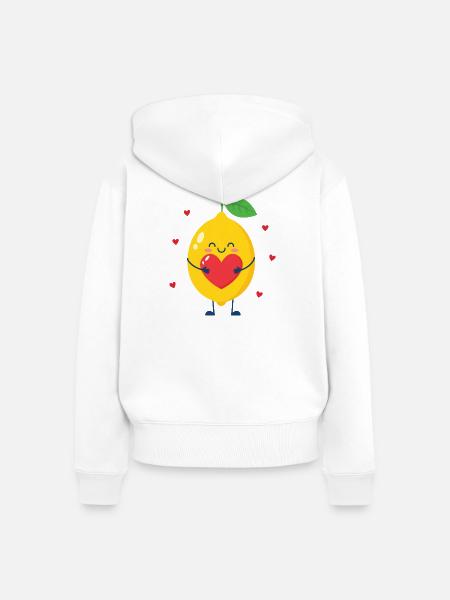 Selflove Club - Frauen Premium Bio Zip Hoodie - Weiß