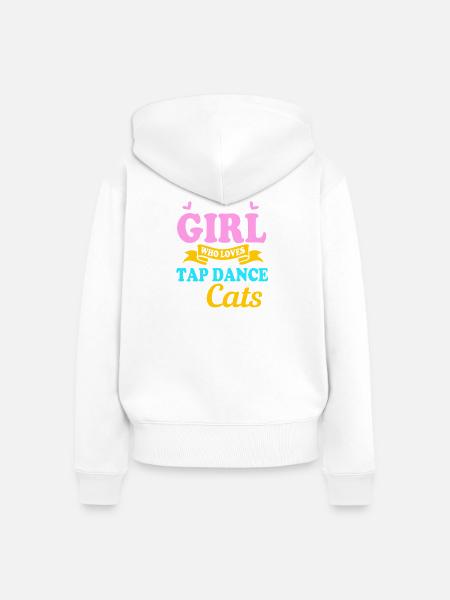 Tanzlehrer - Frauen Premium Bio Zip Hoodie - Weiß