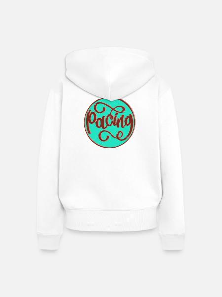 Pacing - Frauen Premium Bio Zip Hoodie - Weiß