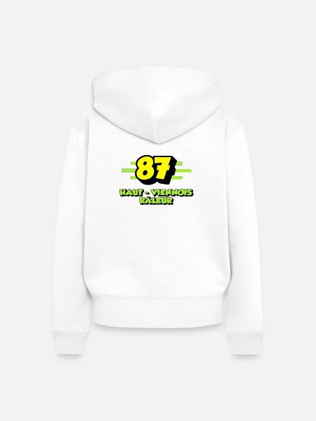Beschwerde aus Oberwien - Frauen Premium Bio Zip Hoodie - Weiß