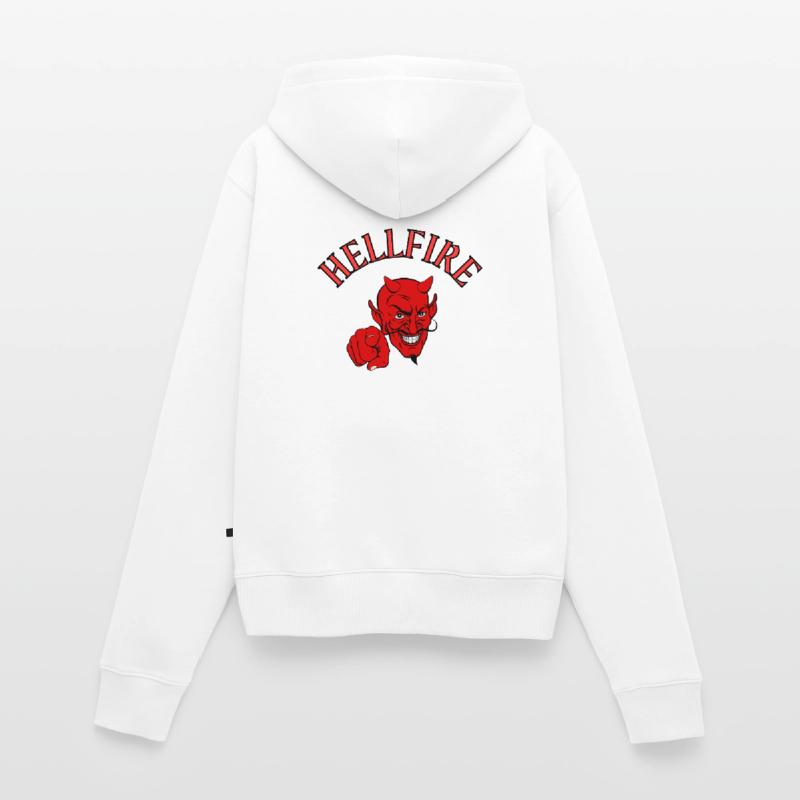 Devil, Satan, Devil, Hellfire Women's Premium Organic Zip Hoodie