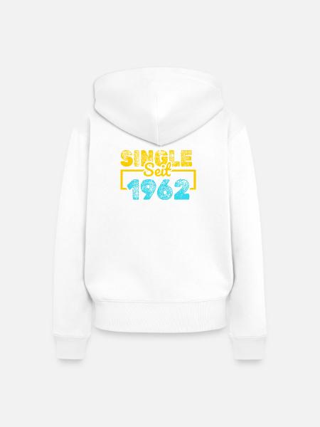 seit 1962 - Frauen Premium Bio Zip Hoodie - Weiß