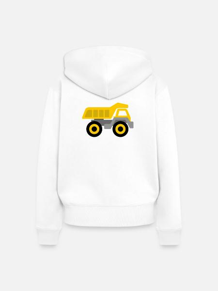 Kipper - Frauen Premium Bio Zip Hoodie - Weiß