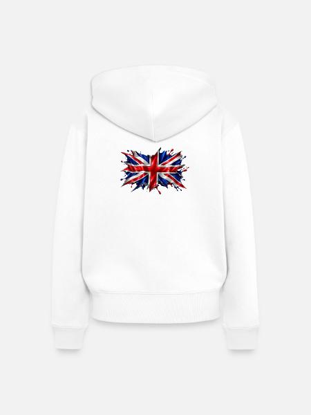 8F428481-D42D-43B0-A41A-8355FA6EA7C8 - Frauen Premium Bio Zip Hoodie - Weiß