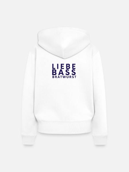 SCHRÜCKTIVAL - Frauen Premium Bio Zip Hoodie - Weiß