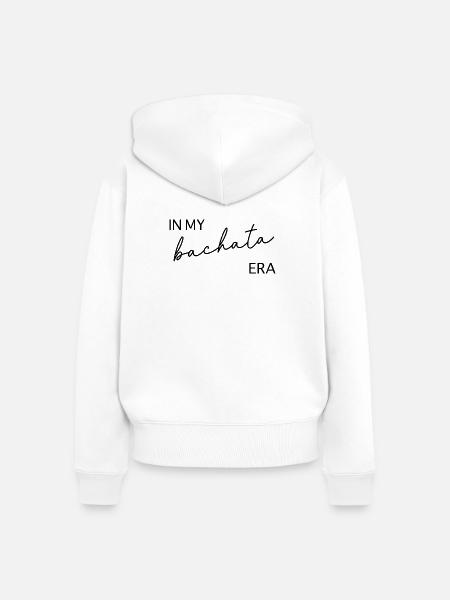 In My Bachata Era - Frauen Premium Bio Zip Hoodie - Weiß