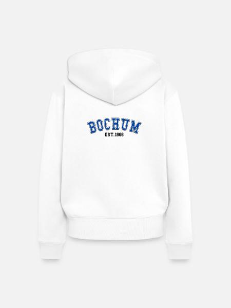 Bochum, gegründet 1966 - Frauen Premium Bio Zip Hoodie - Weiß