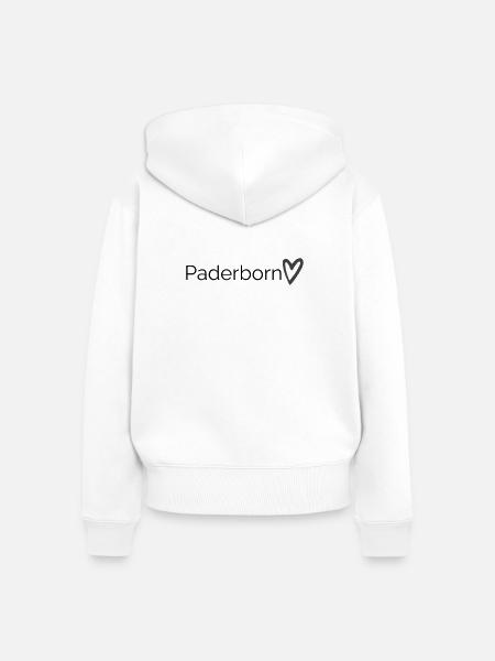 paderborn - Frauen Premium Bio Zip Hoodie - Weiß