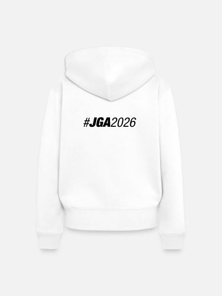 Jga 2026 - Frauen Premium Bio Zip Hoodie - Weiß