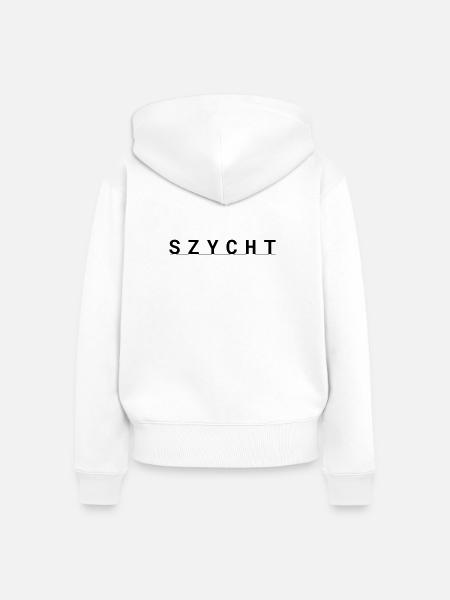 SZYCHT // Katowice Edition blck. - Frauen Premium Bio Zip Hoodie - Weiß