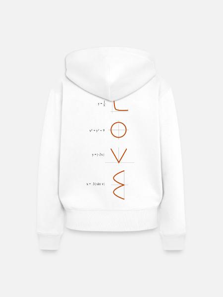 All you need is love - Frauen Premium Bio Zip Hoodie - Weiß