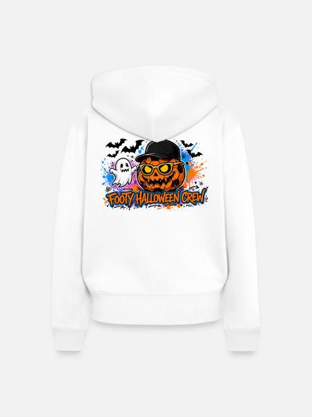 Halloween-Kram - Frauen Premium Bio Zip Hoodie - Weiß