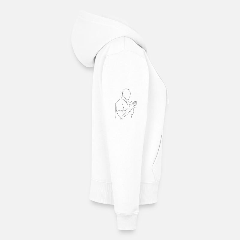 Johnny Sweat à capuche zippé Premium bio Femme