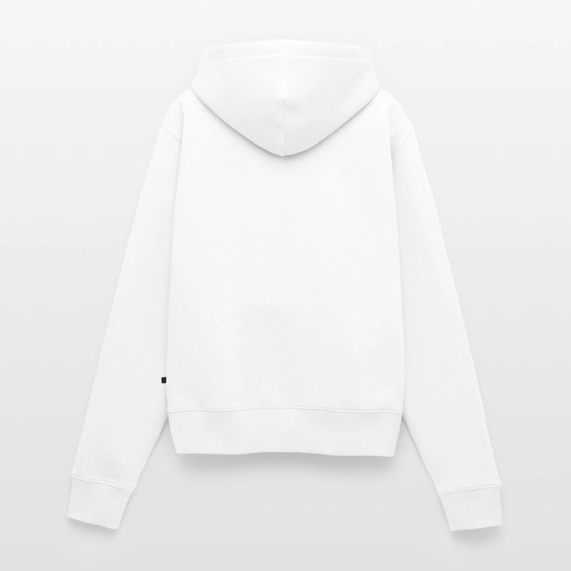 Bug off (Bug désactivé) Sweat à capuche zippé Premium bio Femme