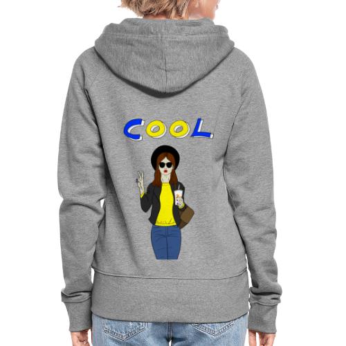 Mujer Cool - Chaqueta con capucha premium mujer
