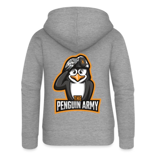 The Penguin Army Logo - Frauen Premium Kapuzenjacke