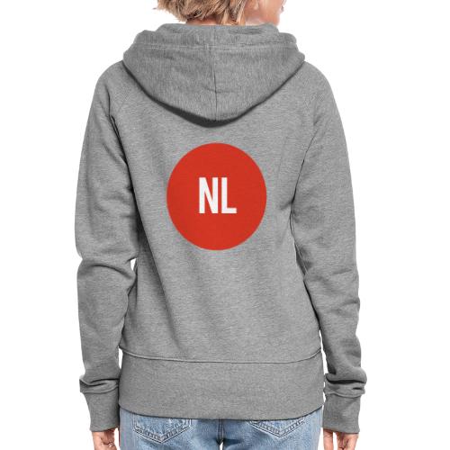 NL logo - Vrouwenjack met capuchon Premium