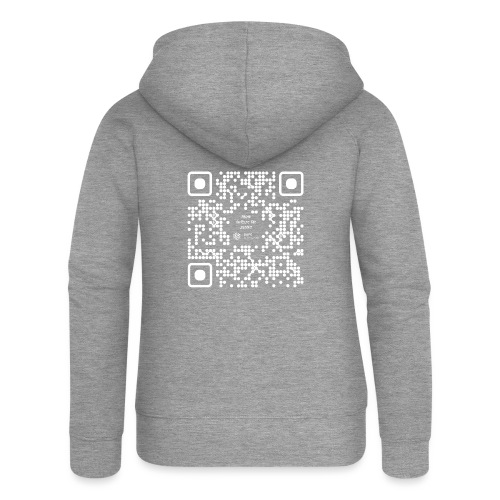 QR The New Internet Should not Be Blockchain Based W - Women's Premium Hooded Jacket