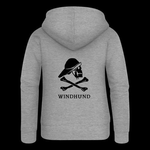 ~ Windhund ~ - Frauen Premium Kapuzenjacke