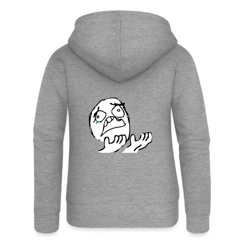 Meme Why - Troll Face - Camiseta Hombre - Chaqueta con capucha premium mujer