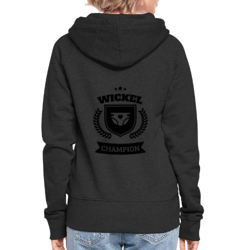 Windel Wickel Wechsel Champion - Frauen Premium Kapuzenjacke