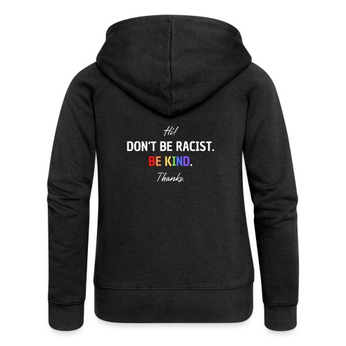Be Kind Thanks Gay Pride lgbt - Frauen Premium Kapuzenjacke