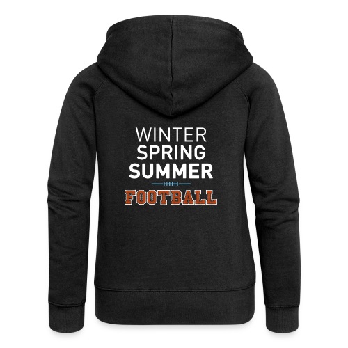 4 Seasons - American Football - Frauen Premium Kapuzenjacke