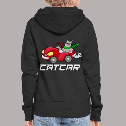 Catcar - Frauen Premium Kapuzenjacke