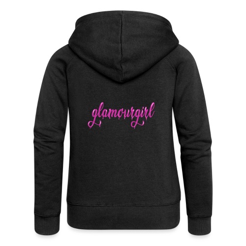 Glamourgirl dripping letters - Vrouwenjack met capuchon Premium