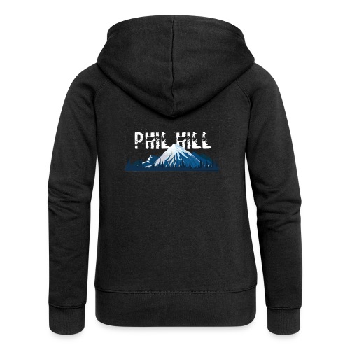 Phil Hill Mountain Snow White - Frauen Premium Kapuzenjacke