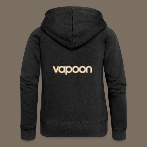 Vapoon Logo simpel 2 Farb - Frauen Premium Kapuzenjacke