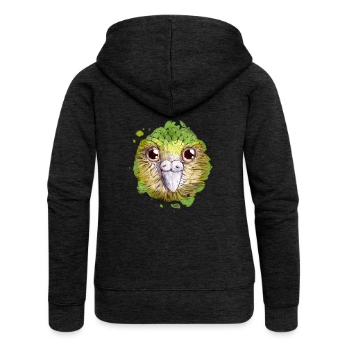 Kakapo Bird - Women's Premium Hooded Jacket