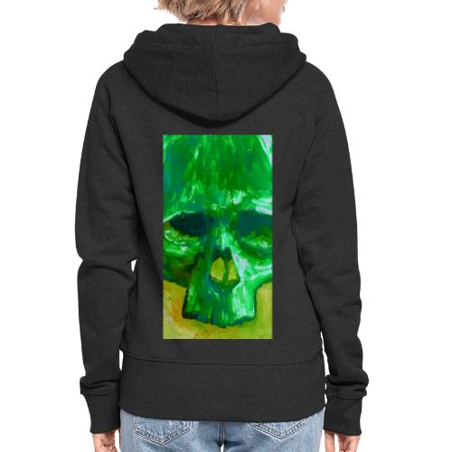 Green Skull - Vrouwenjack met capuchon Premium