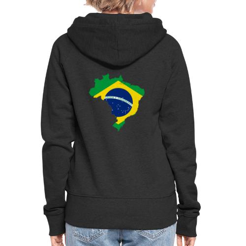 Encontro Ordem E Progresso Brasil - Women's Premium Hooded Jacket
