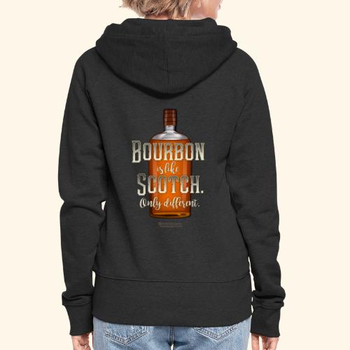 Bourbon Whiskey - Frauen Premium Kapuzenjacke