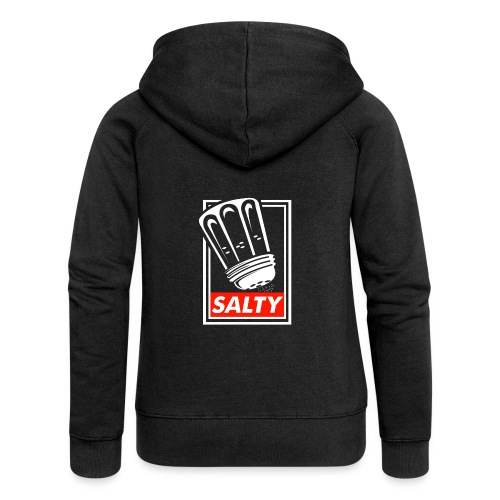 Salty white - Women's Premium Hooded Jacket